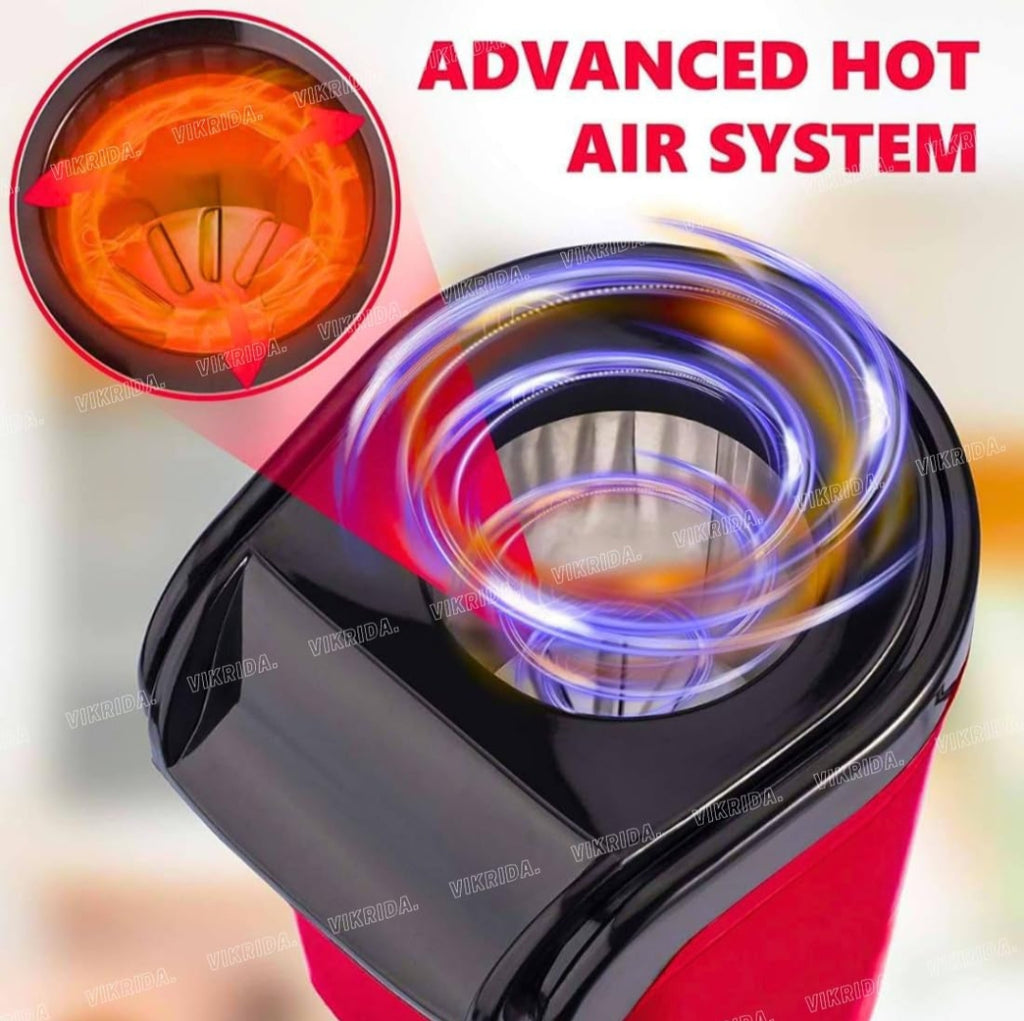 Hot Air Popper, Electric Popcorn Maker (1 year warranty)