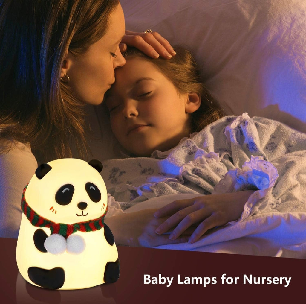 Silicone Panda Night Light for Kids