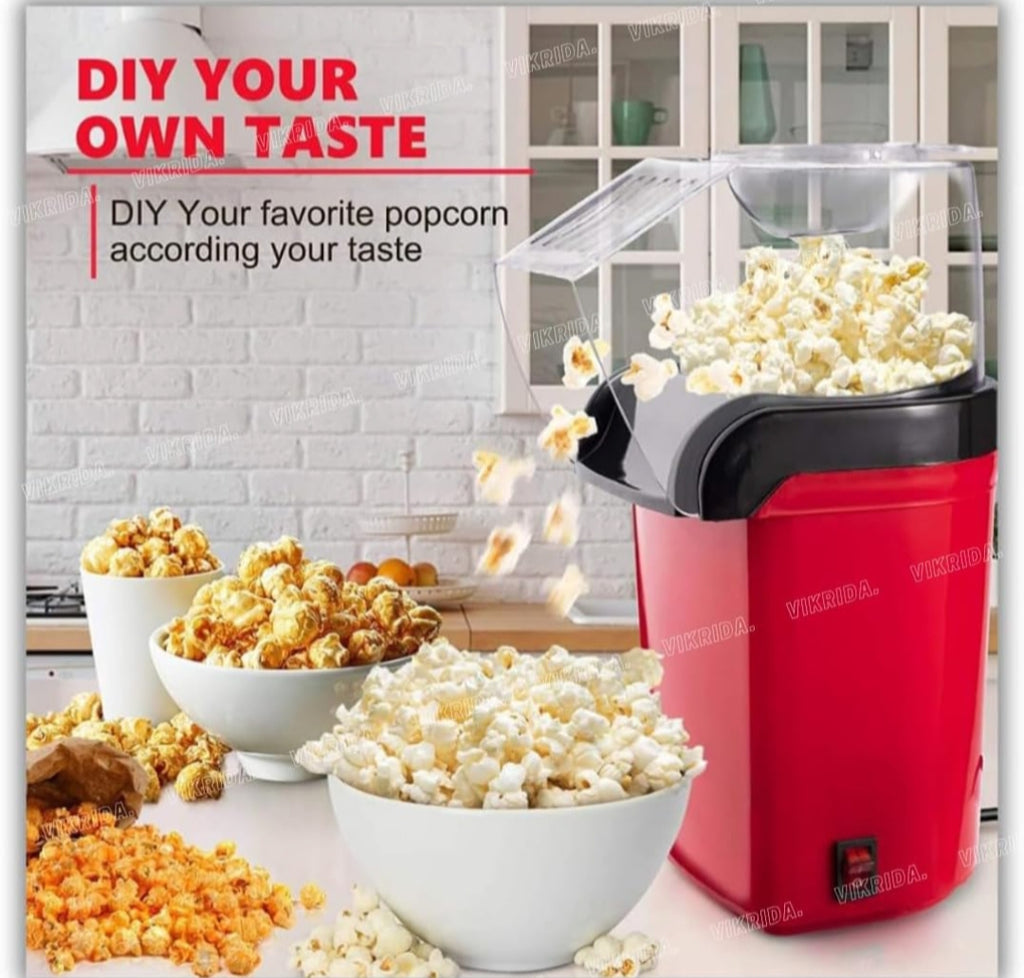 Hot Air Popper, Electric Popcorn Maker (1 year warranty)