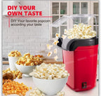Hot Air Popper, Electric Popcorn Maker (1 year warranty)